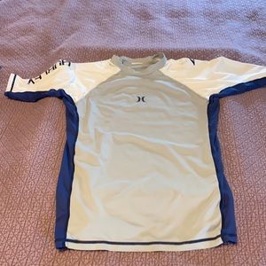 Hurley rash guard//swim guard.